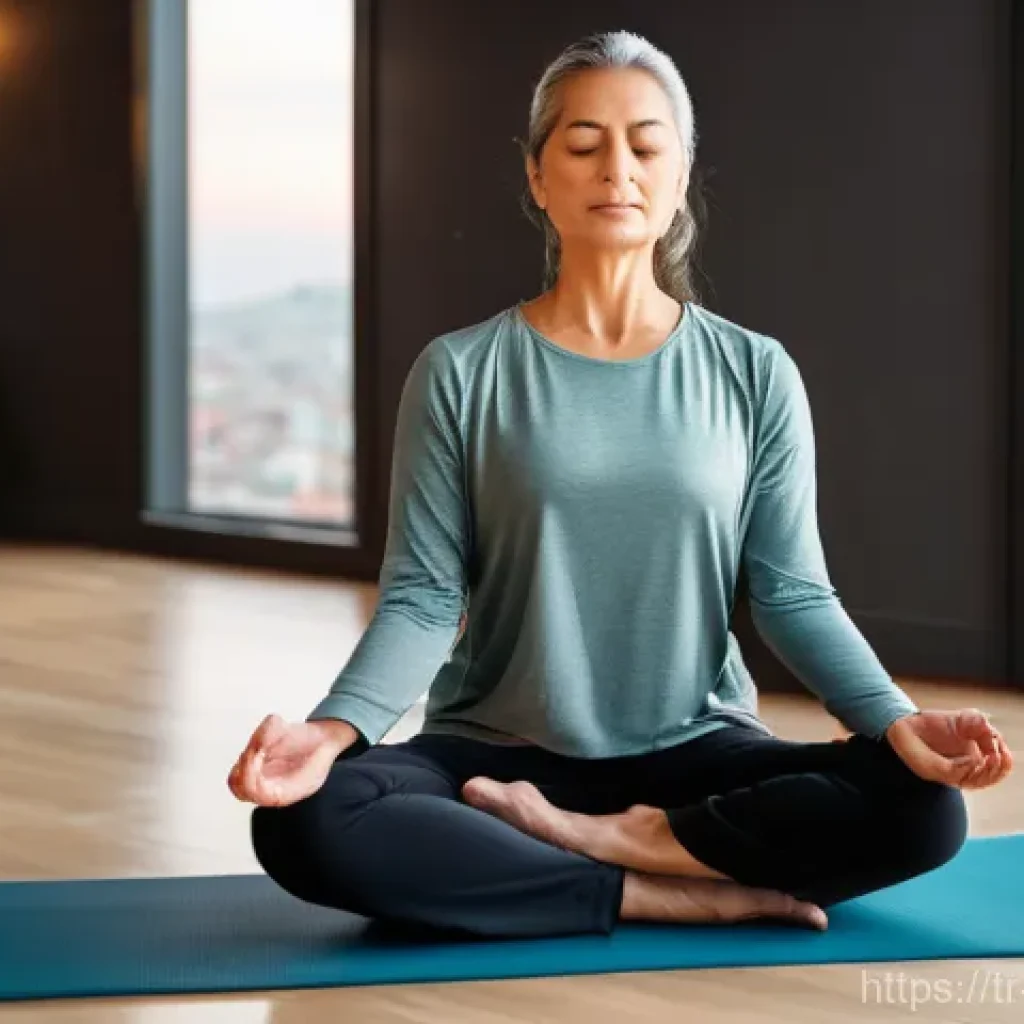 힌두교와 중산층 - **Prompt 1: Urban Serenity and Inner Peace**
    "A serene, middle-aged Turkish woman, dressed in co...